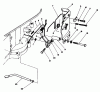 Toro 30165 - Mid-Size Proline Gear Traction Unit, 12.5 hp, 1992 (2000001-2999999) Ersatzteile GOVERNOR ASSEMBLY