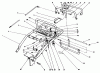 Toro 30165 - Mid-Size Proline Gear Traction Unit, 12.5 hp, 1992 (2000001-2999999) Ersatzteile HANDLE ASSEMBLY