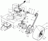 Toro 30165 - Mid-Size Proline Gear Traction Unit, 12.5 hp, 1993 (3900001-3999999) Ersatzteile AXLE ASSEMBLY