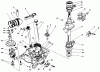 Toro 30165 - Mid-Size Proline Gear Traction Unit, 12.5 hp, 1993 (3900001-3999999) Ersatzteile CRANKCASE ASSEMBLY