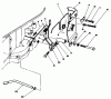 Toro 30165 - Mid-Size Proline Gear Traction Unit, 12.5 hp, 1993 (3900001-3999999) Ersatzteile GOVERNOR ASSEMBLY