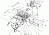 Toro 30165 - Mid-Size Proline Gear Traction Unit, 12.5 hp, 1993 (3900001-3999999) Ersatzteile HANDLE ASSEMBLY