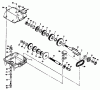Toro 30165 - Mid-Size Proline Gear Traction Unit, 12.5 hp, 1993 (3900001-3999999) Ersatzteile PEERLESS TRANSMISSION MODEL NO. 700-039