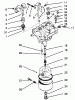Toro 30165 - Mid-Size Proline Gear Traction Unit, 12.5 hp, 1994 (4900001-4999999) Ersatzteile CARBURETOR ASSEMBLY