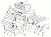 Toro 30165 - Mid-Size Proline Gear Traction Unit, 12.5 hp, 1994 (4900001-4999999) Ersatzteile FRAME ASSEMBLY