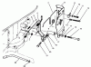 Toro 30165 - Mid-Size Proline Gear Traction Unit, 12.5 hp, 1994 (4900001-4999999) Ersatzteile GOVERNOR ASSEMBLY