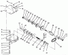 Toro 30165 - Mid-Size Proline Gear Traction Unit, 12.5 hp, 1994 (4900001-4999999) Ersatzteile PEERLESS TRANSMISSION MODEL NO. 700-039