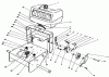 Toro 30170 - Mid-Size Proline Gear Traction Unit, 12.5 hp, 1991 (1000001-1999999) Ersatzteile FRAME ASSEMBLY