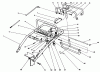 Toro 30170 - Mid-Size Proline Gear Traction Unit, 12.5 hp, 1991 (1000001-1999999) Ersatzteile HANDLE ASSEMBLY