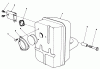Toro 30170 - Mid-Size Proline Gear Traction Unit, 12.5 hp, 1991 (1000001-1999999) Ersatzteile MUFFLER ASSEMBLY