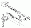 Toro 30170 - Mid-Size Proline Gear Traction Unit, 12.5 hp, 1991 (1000001-1999999) Ersatzteile PEERLESS TRANSMISSION MODEL NO. 700-039
