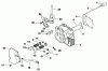 Toro 30175 - Mid-Size Proline Gear Traction Unit, 14 hp, 1993 (39000001-39999999) Ersatzteile CYLINDER HEAD/VALVE/BREATHER - ENGINE KOHLER MODEL NO. CV14T-1412
