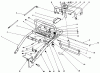 Toro 30175 - Mid-Size Proline Gear Traction Unit, 14 hp, 1993 (39000001-39999999) Ersatzteile HANDLE ASSEMBLY