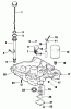 Toro 30175 - Mid-Size Proline Gear Traction Unit, 14 hp, 1993 (39000001-39999999) Ersatzteile OIL PAN/LUBRICATION - ENGINE KOHLER MODEL NO. CV14T-1412