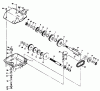Toro 30175 - Mid-Size Proline Gear Traction Unit, 14 hp, 1993 (39000001-39999999) Ersatzteile PEERLESS TRANSMISSION MODEL NO. 700-039