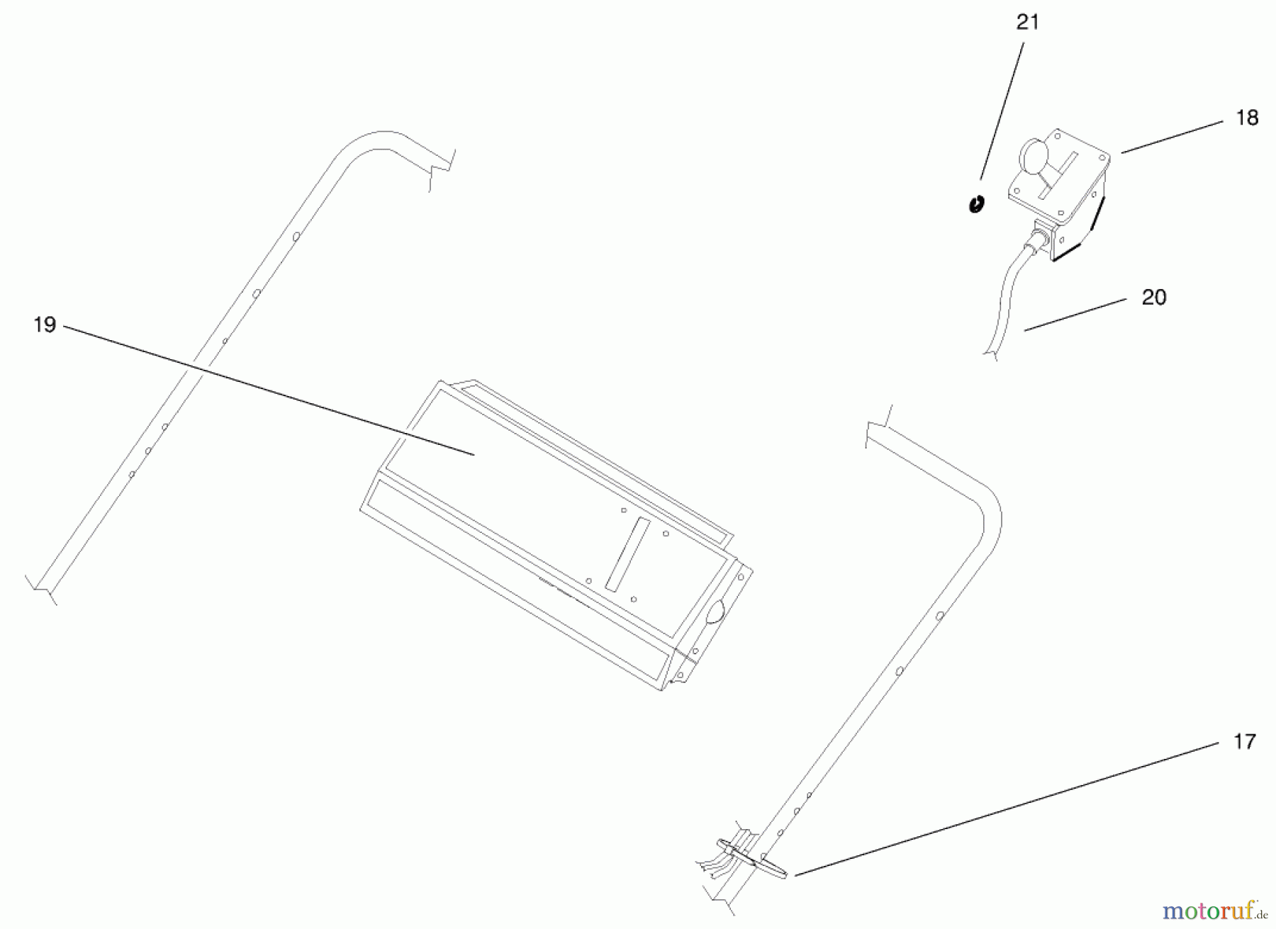  Toro Neu Accessories, Mower 100-2873 - Toro Kawasaki BBC Conversion Kit THROTTLE CONTROL & CABLE ASSEMBLY
