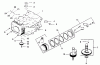 Toro 30175 - Mid-Size Proline Gear Traction Unit, 14 hp, 1994 (49000001-49999999) Ersatzteile CRANKCASE-ENGINE KOHLER MODEL NO. CV14T-1412