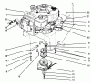 Toro 30175 - Mid-Size Proline Gear Traction Unit, 14 hp, 1994 (49000001-49999999) Ersatzteile ENGINE ASSEMBLY