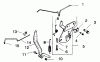 Toro 30175 - Mid-Size Proline Gear Traction Unit, 14 hp, 1994 (49000001-49999999) Ersatzteile ENGINE CONTROL GROUP-ENGINE KOHLER MODEL NO. CV14 T-1412