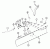Toro 7-1113 - 40" Grader Blade, 1974 Ersatzteile PARTS LIST-MID-MOUNTED GRADER BLADE FACTORY ORDER NUMBER 7-1114