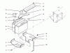 Toro 30180 - Mid-Size Proline Gear Traction Unit, 16 hp, 1994 (490731-499999) Ersatzteile BATTERY ASSEMBLY
