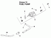 Toro 30180 - Mid-Size Proline Gear Traction Unit, 16 hp, 1994 (490731-499999) Ersatzteile FUEL PUMP-ENGINE KOHLER MODEL NO. MV16S-TYPE PS56519