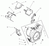 Toro 73561SEI (522xi) - 522xi Indy Special Edition Garden Tractor, 2000 (200000001-200999999) Ersatzteile BLOWER HOUSING AND BAFFLES-KOHLER #CH22S-PS-66545
