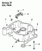 Toro 30180 - Mid-Size Proline Gear Traction Unit, 16 hp, 1994 (490731-499999) Ersatzteile OIL PAN-ENGINE KOHLER MODEL NO. MV16S-TYPE PS56519