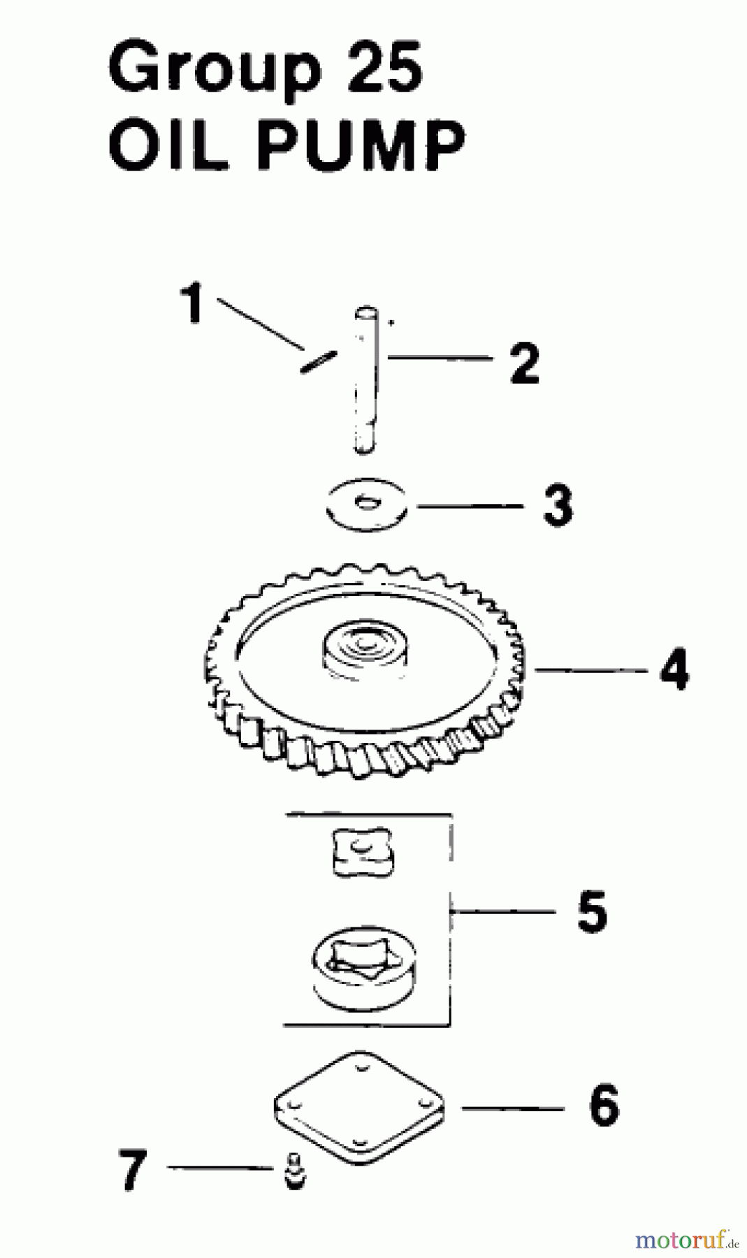  Toro Neu Mowers, Drive Unit Only 30180 - Toro Mid-Size Proline Gear Traction Unit, 16 hp, 1994 (490731-499999) OIL PUMP-ENGINE KOHLER MODEL NO. MV16S-TYPE PS56519