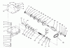 Toro 30180 - Mid-Size Proline Gear Traction Unit, 16 hp, 1994 (490731-499999) Ersatzteile PEERLESS TRANSMISSION MODEL NO. 700-039