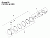 Toro 30180 - Mid-Size Proline Gear Traction Unit, 16 hp, 1994 (490731-499999) Ersatzteile PISTON & ROD-ENGINE KOHLER MODEL NO. MV16S-TYPE PS56519