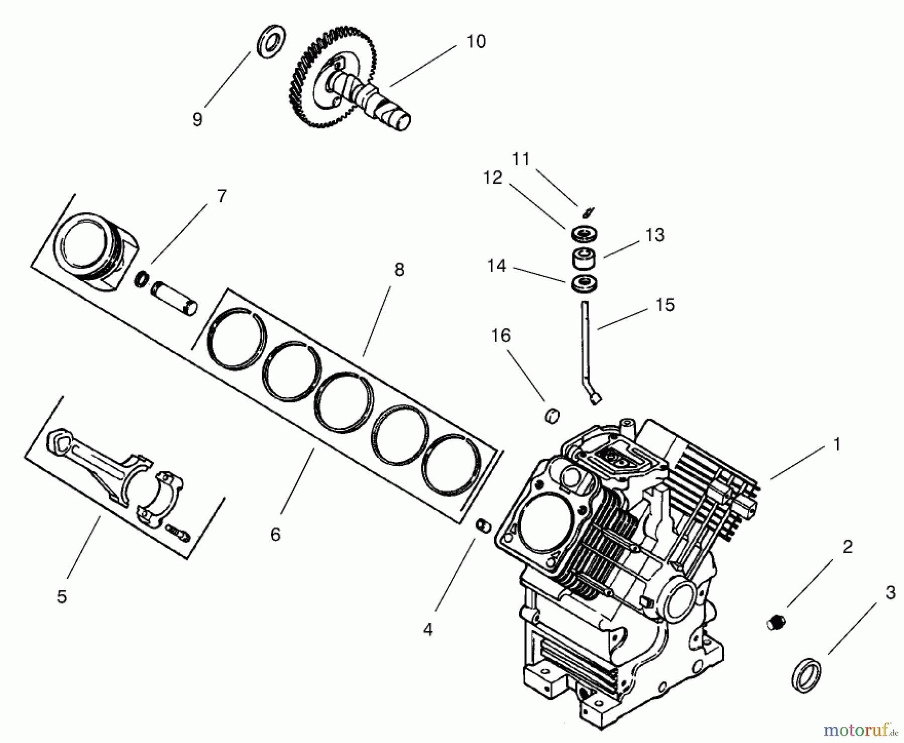 Toro Neu Mowers, Lawn & Garden Tractor Seite 1 73561SEI (522xi) - Toro 522xi Indy Special Edition Garden Tractor, 2000 (200000001-200999999) CRANKCASE-KOHLER #CH22S-PS-66545