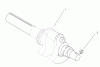 Toro 73561SEI (522xi) - 522xi Indy Special Edition Garden Tractor, 2000 (200000001-200999999) Ersatzteile CRANKSHAFT-KOHLER #CH22S-PS-66545