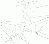 Toro 73561SEI (522xi) - 522xi Indy Special Edition Garden Tractor, 2000 (200000001-200999999) Ersatzteile CRUISE CONTROL ASSEMBLY