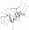 Toro 30185 - Mid-Size Proline Hydro Traction Unit, 14 hp, 1991 (10000001-19999999) Ersatzteile ENGINE CONTROL-ENGINE KOHLER MODEL NO. CV14 S-1429