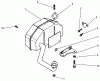 Toro 30185 - Mid-Size Proline Hydro Traction Unit, 14 hp, 1991 (10000001-19999999) Ersatzteile EXHAUST-ENGINE KOHLER MODEL NO. CV14 S-1429