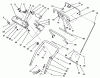 Toro 30185 - Mid-Size Proline Hydro Traction Unit, 14 hp, 1991 (10000001-19999999) Ersatzteile HANDLE/CONTROL PANEL ASSEMBLY