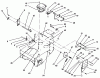 Toro 30185 - Mid-Size Proline Hydro Traction Unit, 14 hp, 1991 (10000001-19999999) Ersatzteile HYDRAULIC PUMP & LINKAGE ASSEMBLY