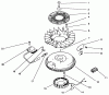 Toro 30185 - Mid-Size Proline Hydro Traction Unit, 14 hp, 1991 (10000001-19999999) Ersatzteile IGNITION/ELECTRICAL-ENGINE KOHLER MODEL NO. CV14 S-1429