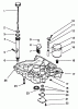 Toro 30185 - Mid-Size Proline Hydro Traction Unit, 14 hp, 1991 (10000001-19999999) Ersatzteile OIL PAN/LUBRICATION-ENGINE KOHLER MODEL NO. CV14 S-1429