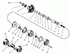 Toro 30185 - Mid-Size Proline Hydro Traction Unit, 14 hp, 1991 (10000001-19999999) Ersatzteile TRACTION DRIVE MOTOR (TORQUMOTOR)