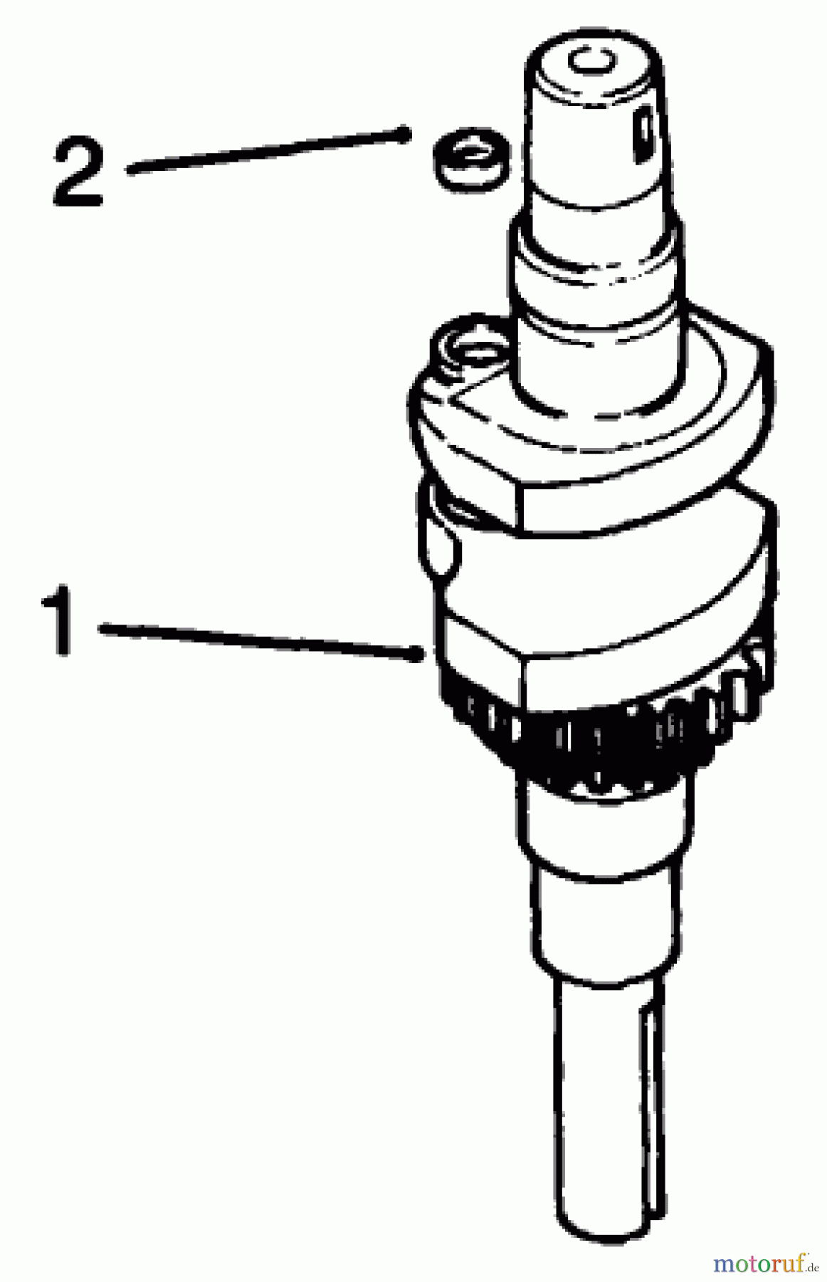  Toro Neu Mowers, Drive Unit Only 30185 - Toro Mid-Size Proline Hydro Traction Unit, 14 hp, 1993 (39000001-39999999) CRANKSHAFT-ENGINE KOHLER MODEL NO. CV14 S-1429