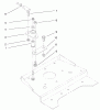 Toro 73561SEI (522xi) - 522xi Indy Special Edition Garden Tractor, 2000 (200000001-200999999) Ersatzteile FRONT SMART TURN ASSEMBLY