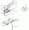 Toro 30186 - Mid-Size Proline Hydro Traction Unit, 14 hp, 1995 (590001-599999) Ersatzteile BATTERY ASSEMBLY