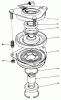 Toro 30190 - Mid-Size Proline Hydro Traction Unit, 18 hp, 1991 (10000001-19999999) Ersatzteile CLUTCH ASSEMBLY NO. 54-3200