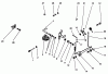 Toro 30190 - Mid-Size Proline Hydro Traction Unit, 18 hp, 1991 (10000001-19999999) Ersatzteile GOVERNOR-KOHLER ENGINE MODEL NO. MV18S-TYPE 58543