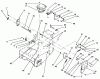 Toro 30190 - Mid-Size Proline Hydro Traction Unit, 18 hp, 1991 (10000001-19999999) Ersatzteile HYDRAULIC PUMP & LINKAGE ASSEMBLY