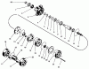 Toro 30190 - Mid-Size Proline Hydro Traction Unit, 18 hp, 1991 (10000001-19999999) Ersatzteile TRACTION DRIVE MOTOR (TORQUMOTOR)