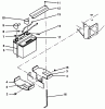 Toro 30190 - Mid-Size Proline Hydro Traction Unit, 18 hp, 1994 (49000001-49999999) Ersatzteile BATTERY ASSEMBLY