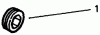 Toro 30190 - Mid-Size Proline Hydro Traction Unit, 18 hp, 1994 (49000001-49999999) Ersatzteile OIL PRESSURE SWITCH-ENGINE MODEL NO. MV18S-TYPE 58543